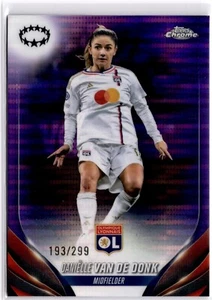 Danielle Van De Donk 2023-24 Topps Chrome Women's Purple Refractor #36 #193/299 - Picture 1 of 2