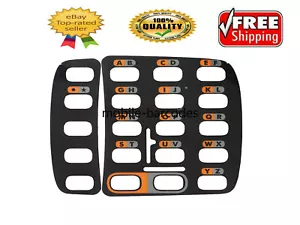 5 pieces Set of Keypad Nameplate/ Overlay for Motorola Symbol Zebra WT41N0 - Picture 1 of 3