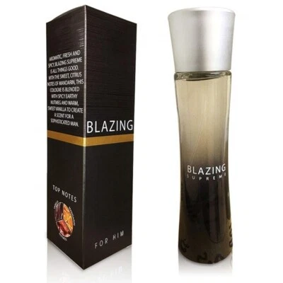 BLAZING SUPREME 男士设计师古龙水淡香水喷雾 PREFERRED FRAGRANCE 出品 — 第 1/3 张图片