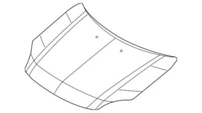 Genuine Ford Lincoln 2006-2009 MKZ Zephyr Hood Panel Assembly 6H6Z-16612-AA - Изображение 1 из 4