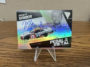 Myatt Snider Auto Pedal To The Metal 2022 Panini Chronicles Racing Nascar - Picture 1 of 2