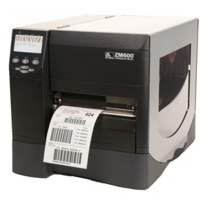 Zebra ZM600 300 Dpi Termico Barre Etichetta Industriale Stampante Formato 6 " - Immagine 1 di 4