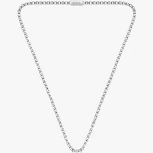 BOSS Mens Stainless-Steel 58cm Chain 1580292 - Picture 1 of 2