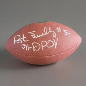 Fútbol americano NFL tamaño completo limitado firmado por Pat Swilling con 91 DPOY - (CERTIFICADO DE AUTENTICIDAD SS) - Imagen 1 de 2