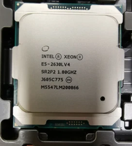 E5-2630L V4 Intel Xeon Prozessoren 1,8 GHz CPU 10 Cores 25MB 55W SR2P2 LGA2011-3 - Picture 1 of 1