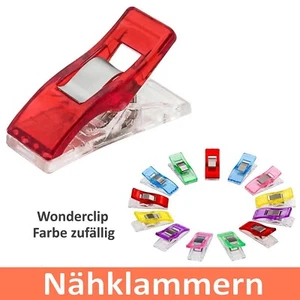 Nähklammern Stoffklammern Nähclips Wonder Näh Stoff Klammer Clip 5 10 20 50 100 - Bild 1 von 7