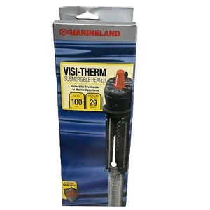 MARINELAND Visi-Therm Submersible Aquarium Heater 100 Watt 29 Gallon ML90640 NEW - Picture 1 of 2