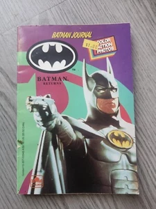 BATMAN RETURNS, BATMAN JOURNAL, BROSSURA, PB, GOLDEN BOOK, 1°, INUTILIZZATO, 1992 - Foto 1 di 7