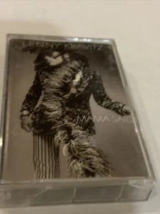 LENNY KRAVITZ MAMA SAID Cassette Tape 1991 Rock Funk Soul VTG - Picture 1 of 6
