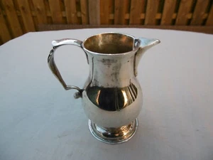 1734 rare Georgian George 11 Silver Sparrow beak cream jug 80g - Picture 1 of 4