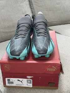 PUMA Men ULTRA Match Rush FG AG Cleats Gray Soccer  10783001 Sz 10.5 US - Picture 1 of 11