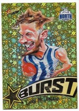2018 Footy Stars Starburst Caricature YELLOW (SBY47) Luke McDONALD North
