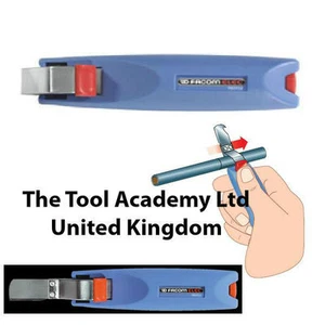 Facom Tools 28 mm capacidad bajo esfuerzo pelador de cables/funda de cable - Imagen 1 de 1