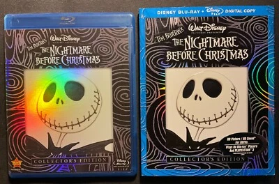 Tim Burton's  The Nightmare Before Christmas Blu-Ray w/ Slipcover - Ex ! - Image 1 of 4