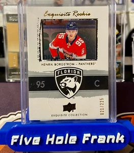 2018-19 Exquisite Collection 03-04 Retro Rookies /225 Henrik Borgstrom 03R-HB - Picture 1 of 3