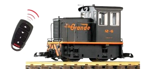 PIKO ~ G Scale ~ Denver & Rio Grande ~ Battery-Powered R/C, w/Sound ~ 38513 - Image 1 of 1