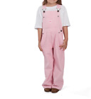 Key pink striped overalls size 5