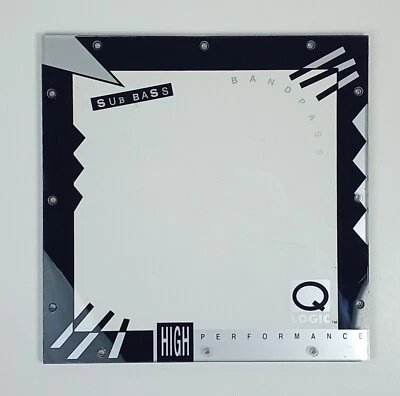 Q-LOGIC Bandpass Sub Bass High Performance Plexi 9mm Thick 12”x12” Part - Image 1 of 4