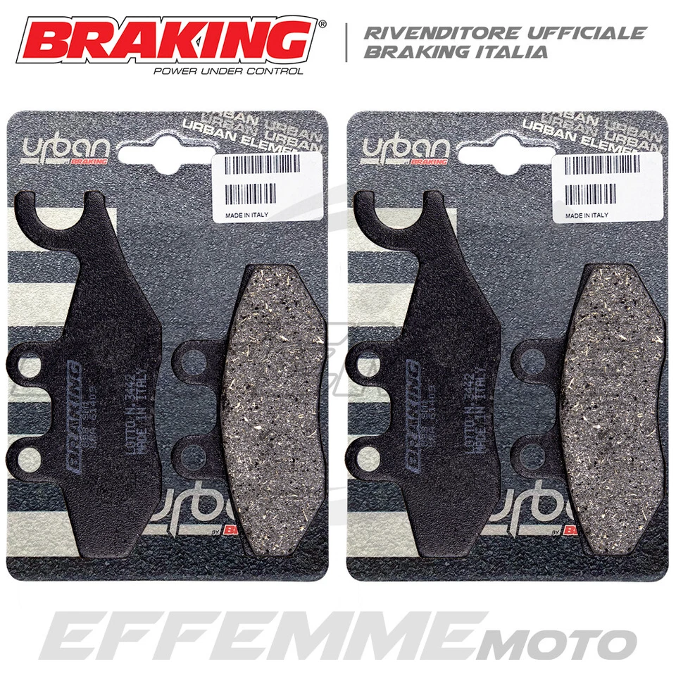 Pastiglie PIAGGIO Beverly 125 Tourer 2008 2009 2010 (Anteriori + Post. BRAKING) - Immagine 1 di 1