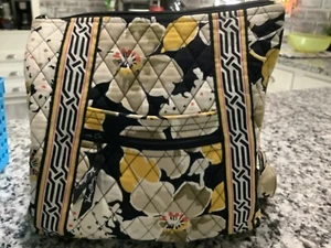Vera Bradley Crossbody GOLD GELB GEBLÜMT - Bild 1 von 2