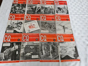 1948 CQ Magazine Kolekcja vintage - Radio Amateurs Journal - 12 numerów PREZENT! - Zdjęcie 1 z 1