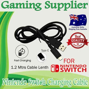 Nintendo Switch Type-C USB Charger Charging Power Cable for Nintendo Switch Lite - Picture 1 of 6