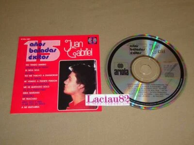 Juan Gabriel 15 Años Baladas Exitos 1987 Ariola Cd Mexico - Image 1 of 3