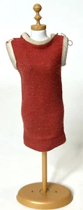 Vintage Ideal TAMMY TRESSY DOLL Clone Red SHEATH DRESS 1960’s - Picture 1 of 3