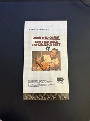 One Flew Over The Cuckoos Nest VHS Sealed! Watermarks! RARE! CGC! - Image 1 of 2