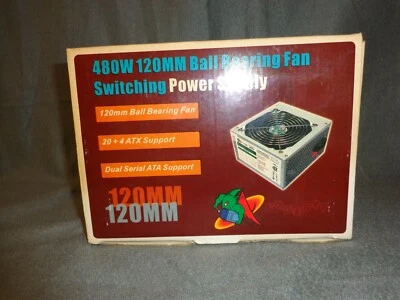 New 480W 120MM Ball Bearing Fan Silent Switching Power Supply 110-220V - Image 1 of 4