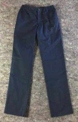 Niñas Land's End Talla 12 Chino Azul Uniforme Escolar Cintura Elástica Pantalones Sin Dobladillo Foto 1 de 4