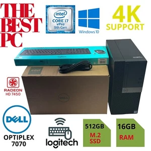 🔥Dell OPT 7070 i5 vPro 8th Gen | 8GB RAM| 256GB M.2 SSD| Win11 PC SSF D11S - Afbeelding 1 van 7