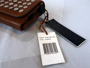 Joe's 245003 Women's clutch  Purse studded leather saddle - Picture 1 of 5