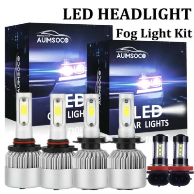 For Subaru Outback 2010 2012 2013 2014 - 6PCS LED Headlight Fog Light Bulbs Kit - Image 1 of 4