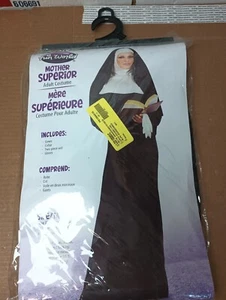 FUN WORLD MOTHER SUPERIOR ADULT COSTUME SIZE ONE SIZE FITS MOST UP TO 14 NEW - Picture 1 of 4