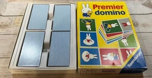 RARE Vintage Ravensburger France Miffy Premier Domino Game Puzzle VHTF ~*~ T14 - Picture 1 of 5