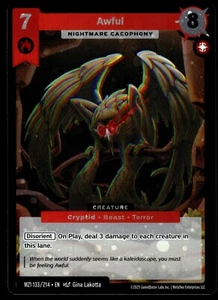 Awful 133/214 Creature MZ1 Holo Rare Metazoo 2025 GQL - Bild 1 von 2