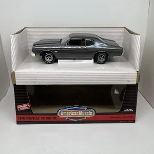 Ertl American Muscle MTR Enterprises 1970 Chevy Chevelle SS396 L89 grau 1:18 - Bild 1 von 10