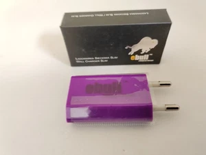 Caricatore, Adattatore USB universale 5V/1A Colore VIOLA - Foto 1 di 2