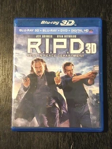 R.I.P.D. (3D Blu-Ray/DVD, 2013) 3-Disc Set Rest In Peace Department - Imagen 1 de 7