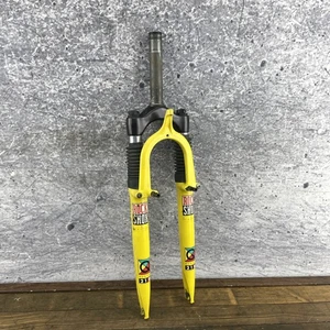 Vintage RockShox Quadra 21R Fork 1" Threaded Black Crown 26in PARTS REPAIR - Picture 1 of 19