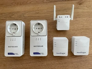 NETGEAR Powerline 5-częściowy system sieciowy wzmacniacz Wi-Fi - Zdjęcie 1 z 8