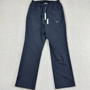 Pantaloni Nike Tech Golf Donna M Nero Storm Fit ADV Impermeabili Pioggia Gamba Dritta - Foto 1 di 16