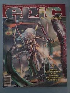 EPIC ILLUSTRATED MAGAZINE #6 JUNE 1981 MARVEL COMICS NEAL ADAMS COVER ART - Picture 1 of 2