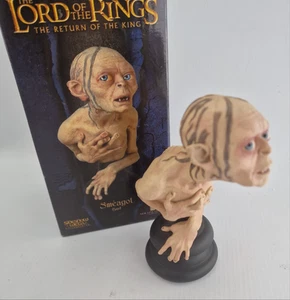 Seigneur des Anneaux Buste Resine Smeagol Sideshow Weta  Limitée 6000 Ex Polysto - Picture 1 of 13