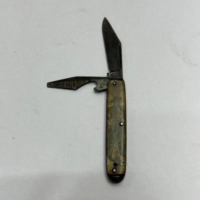 Карманный нож Colonial Prov RI Ranger и азбука Морзе сзади сделано в США - Изображение 1 из 4