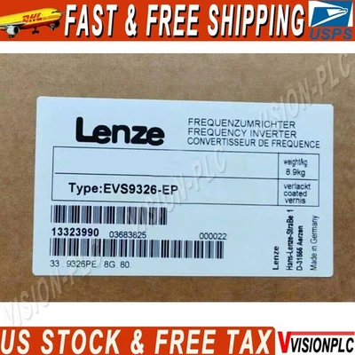 1PC NEW Fast Shipping EVS9326-EP Sealed Original Lenze Servo Inverter - Image 1 of 4