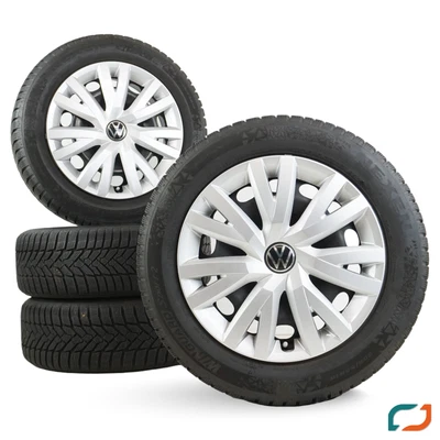 Original VW Golf 8 Winterreifen Winterräder 16 Zoll 5Q0601027CP 205/55 R16 91H - Bild 1 von 4