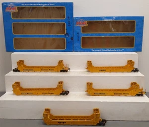 Atlas 9916-2/9917-2 O TTX/SP Gunderson Stack Car #63285 (Set di 5)-Personalizzato/2-Rail - Foto 1 di 4