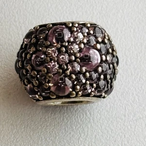 Echt Pandora Silber Rosa CZ Schimmernde Tropfen Bead 791755PCZ - Bild 1 von 4